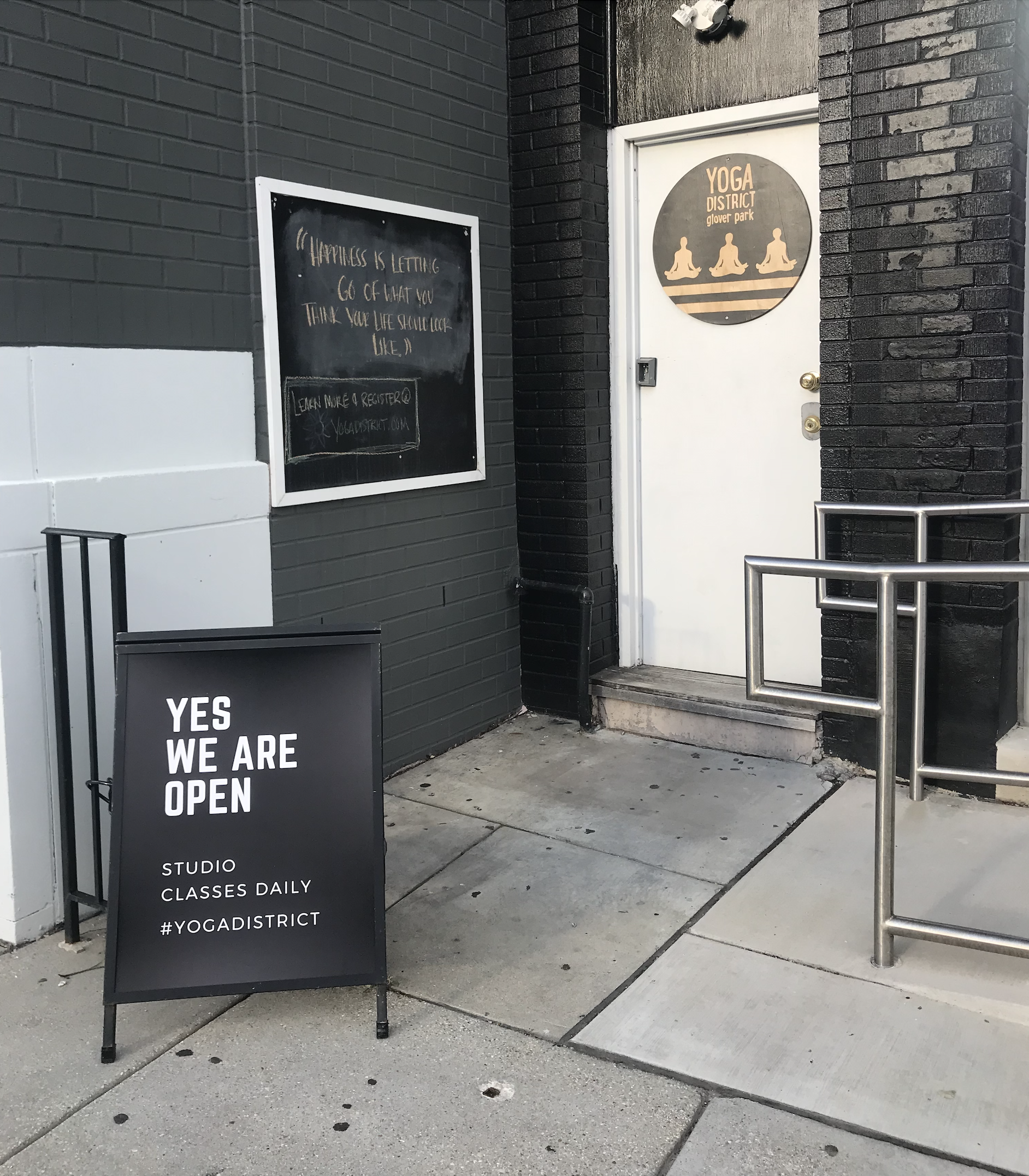glover entrance dc yoga